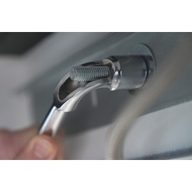 BRILLIANT TOOLS BT015024 Double Socket Spanner 24 mm with Bore [Powered by KS Tools]