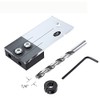 Namvo 1/4" Dowel Drilling Guide Jig Straight Pocket Hole Dowelling