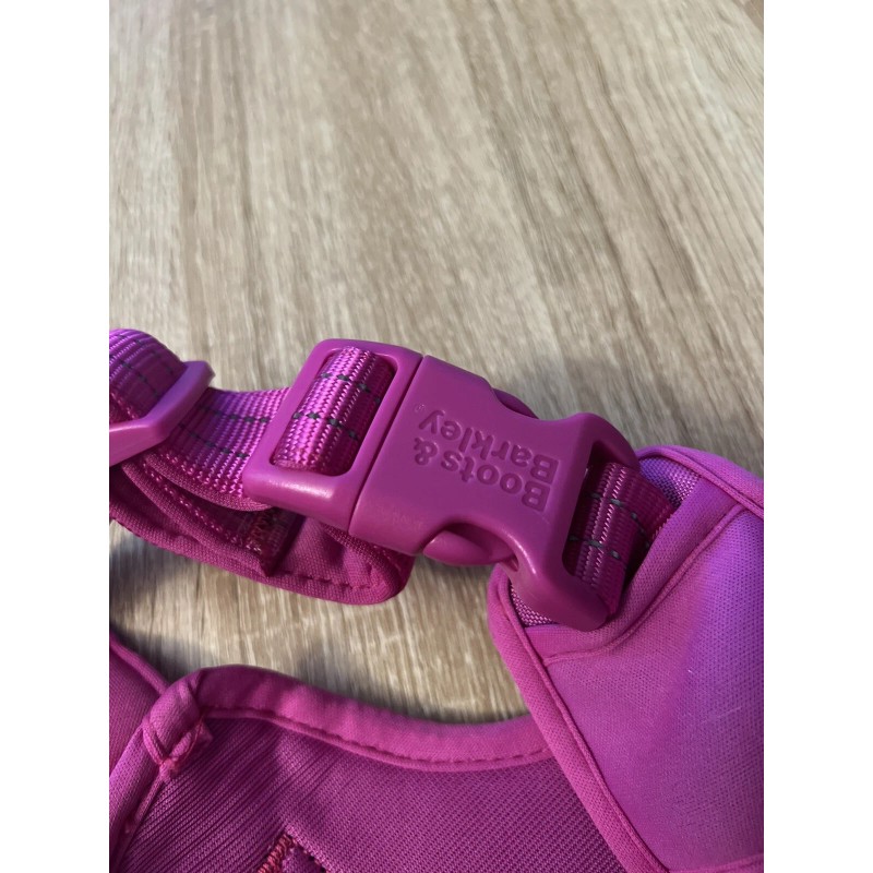 Boots & Barkley Reflective Comfort Large Dog Harness Pink NWT