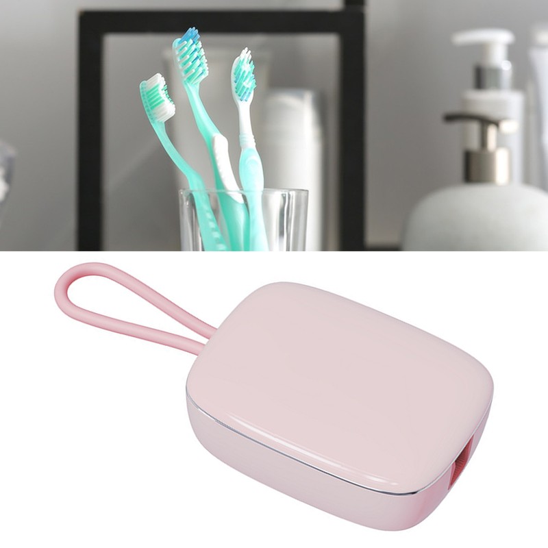 Toothbrush Cleaner Case Portable UVC Deep Cleaning Moisture Resistant Turbo