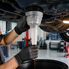2-in-1 Oil Filter Removal Funnel & Refueling Tool, 3.74-Inch