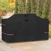 Bitubi 86 Inch Island Grill Cover - 600D Heavy Duty