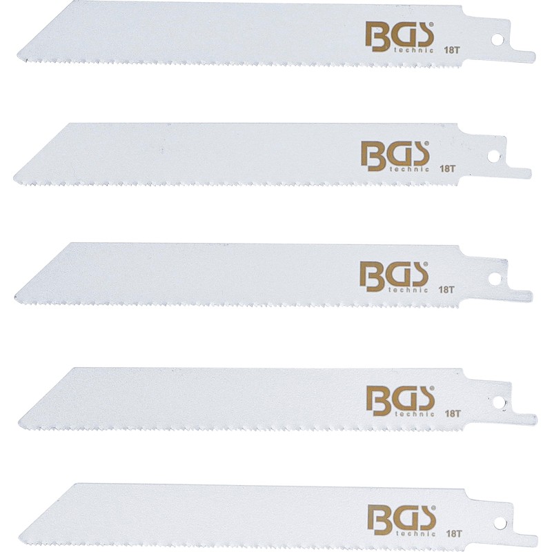 BGS 74382 Reciprocating Saw Blade Set for Item 70993, 74520,