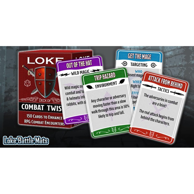 Loke's Deck of Combat Twists