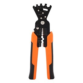 Alicate Pelacables Multifuncional, 20.3 cm, Herramienta para Doblar y Pelar Cables, Kit de Mantenimiento