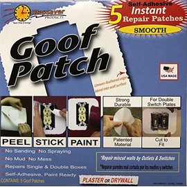 Self Adhesive Goof Patch Smooth (5 Packs of 5 Patches)