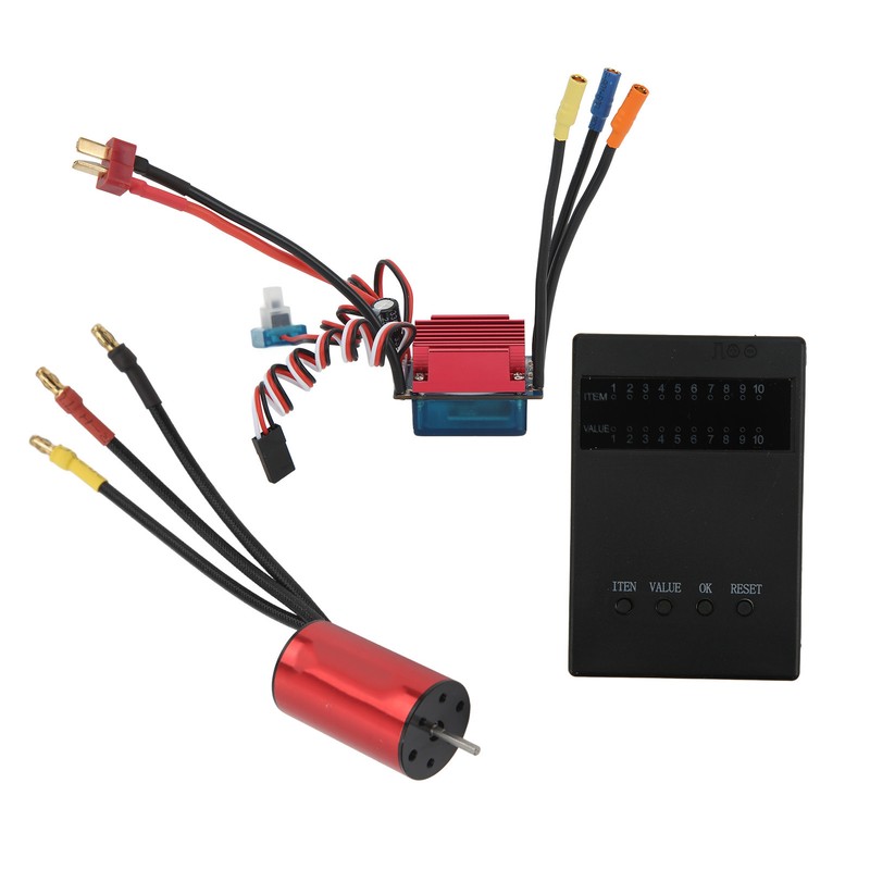 S2440 4000KV Brushless Motor Combo 35A ESC Programming Card Upgrade