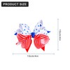 4th of July Hair Bow Clips - 2Pcs Independence Day