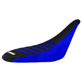 Yamaha  Raptor 250  GRIPPER Seat Cover 2008 - 2013 Blue - Black - Blue #221
