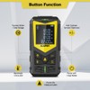 OLUFEY Laser Measurement, 120M Laser Rangefinder, Portable Digital Measuring Tool,