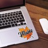 RetroPlanet Maine Autumn Leaf Die Cut Vinyl Sticker