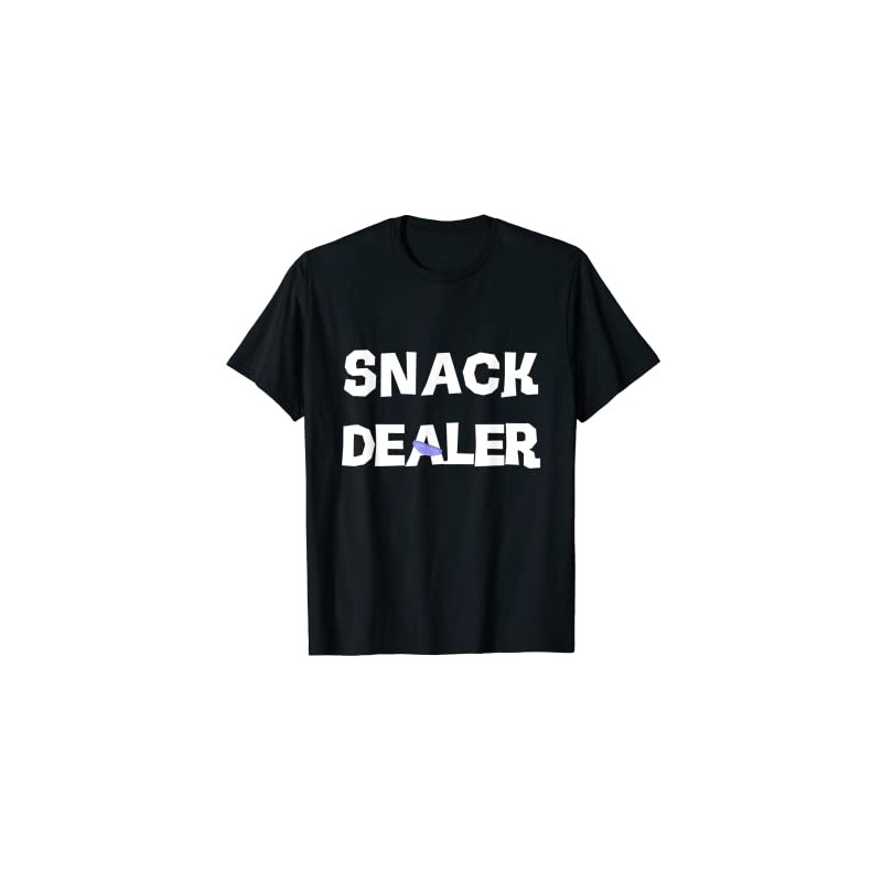 Snack-Händler - lustige Snack-Zeit - Saracastic-Logo T-Shirt