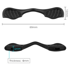 HILEEN Replacement Nose Pads Earsocks Rubber Kits for Oakley Radar Path | Radar Edge OO9184 | Radar Pitch | Radar XL | Radar Range | Radar Path Vented | Radar Edge Vented Sunglass 2 Sets