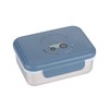 LÄSSIG Children’s Lunch Box, Stainless Steel Breakfast Box, Sustainable, for