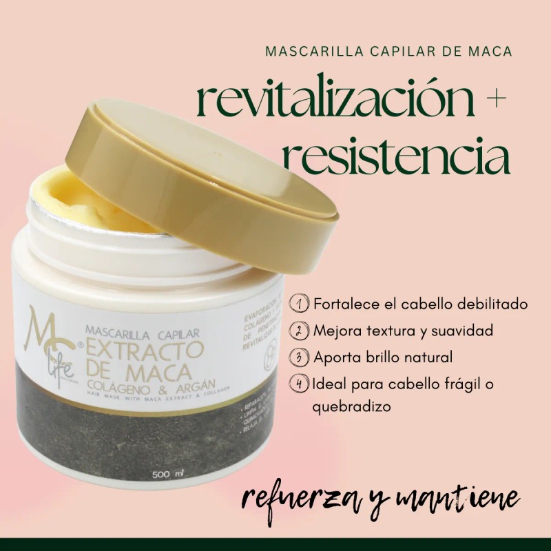 Kit Capilar Fortalecimiento Y Brillo | + Nutrición | Mc