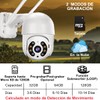 ZINKER Camara Seguridad Exterior WiFi 5mp Ultra HD 2592 x