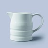 White Fine Porcelian Churn Shaped Cream or Milk Jug 0.5