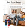 2Pack ONEBOM Cover for Roku Remote with Cat Ears Design,