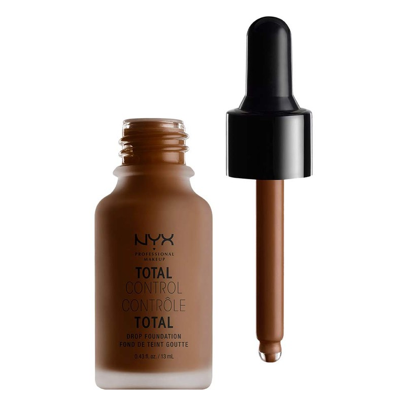 NYX Professional Makeup Total Control Drop Foundation, Precise Dosing, Build-Up