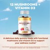 Vitamatic Mushroom Complex with D3, 60 Pectin Based Gummies