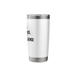 Genius Brain Design for Intelligent Minds Funny Sarcastic Stainless Steel Insulated Tumbler