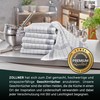 ZOLLNER Set of 5 Cotton Tea Towels in 50 x