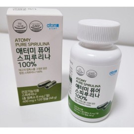 Atomy Pure Spirulina, 120 tablets, 5 pcs / 애터미 퓨어 스피루리나, 120정, 5개