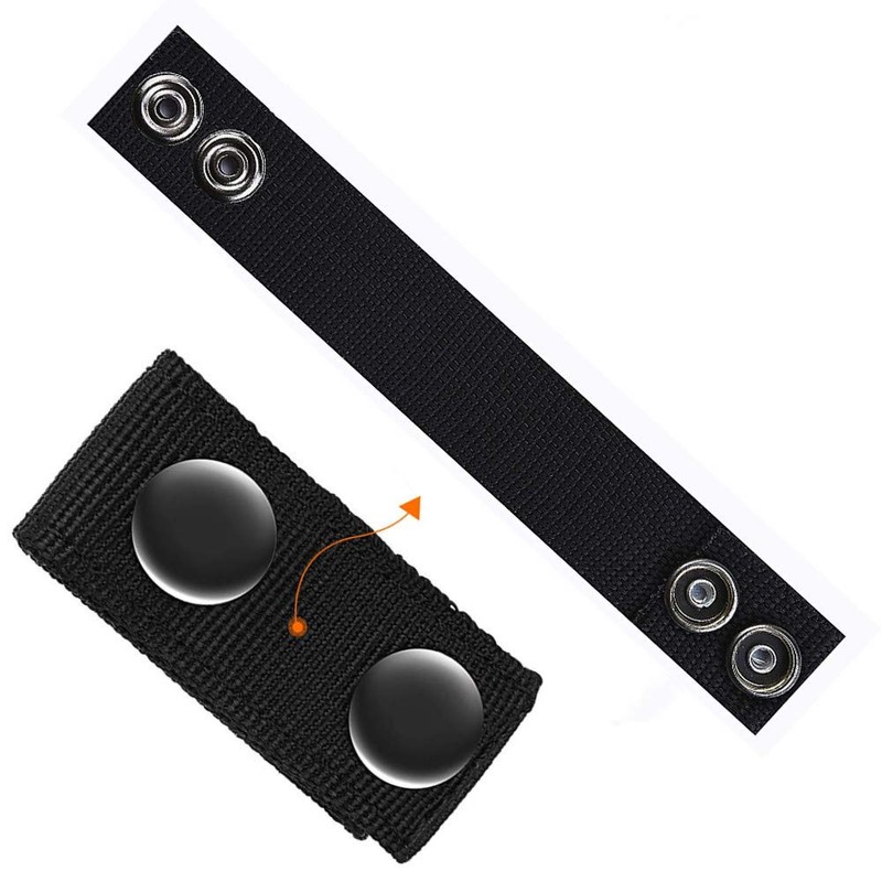 Bakle Belt Keeper Snap Button Set of 4