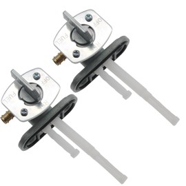 Amavoler 2 Pcs Petcock Fuel Gas Tank Shutoff Switch Valve Replacement Parts Fit for Kazuma Falcon 90 Meerkat ,50cc 110cc 150cc 250cc ATV Quad Parts.(2 Pcs)