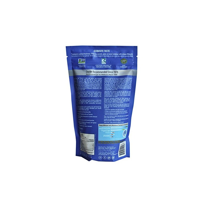 Celtic Sea Salt, Light Grey, 16 Ounce