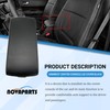 NOVAPARTS Armrest Center Console Lid Cover Black for 2013 2014