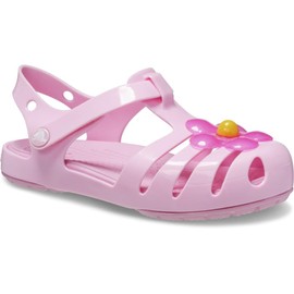 Crocs Unisex Kids Toddler Size Isabella Charm Sandal, flamingo, 16.5 cm