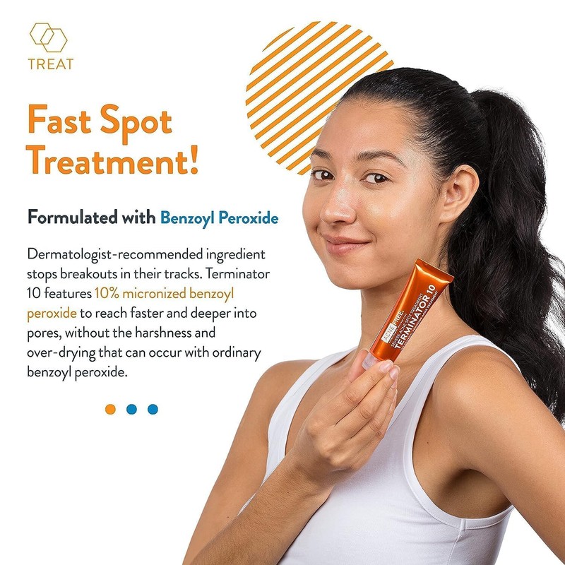 AcneFree Acne Free Terminator Spot Treatment With Benzoyl Peroxide 10%