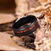King Will Mens Wedding Band 8mm Tungsten Rings for Men