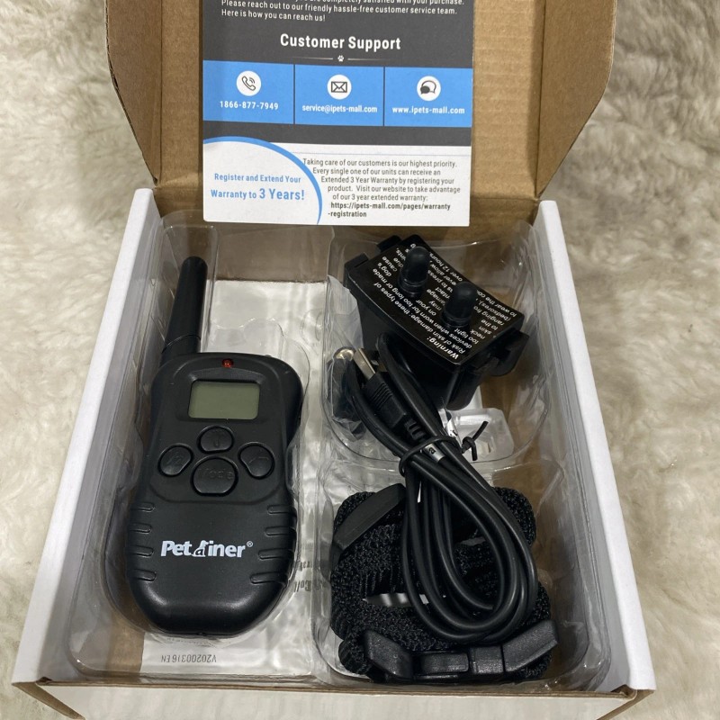 Petainer Petaine PET998DR Rechargeable Waterproof Dog/Pet Training Collar System W/Remote
