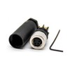 Elecbee M8 4-Pin Female Plug, A Code Sensor Cable Plug,