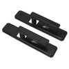 Door Lever Lock Universal Aluminium Alloy Black Door Security Latch