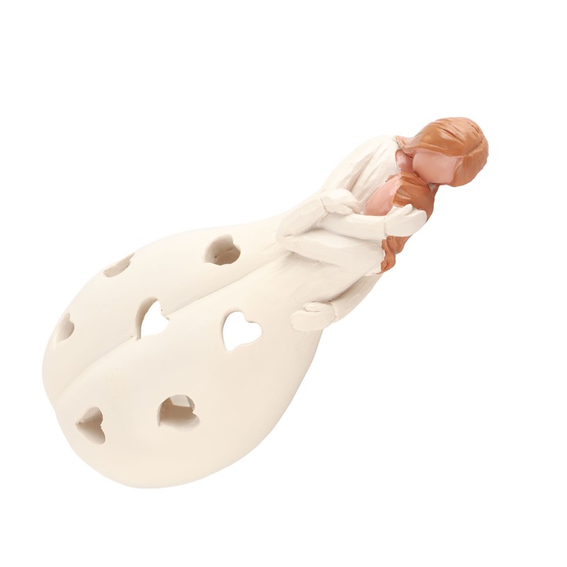 Mother's Day Gift Mother Daughter Hug Candle Holder Candle Light