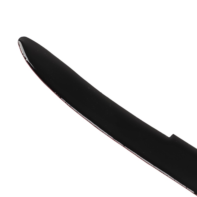 2 Pcs Headlight Eyebrow Glossy Black Trim Front Left Right