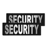 Dogline Security Vest Patches – Removable Security Patch 2-Pack with