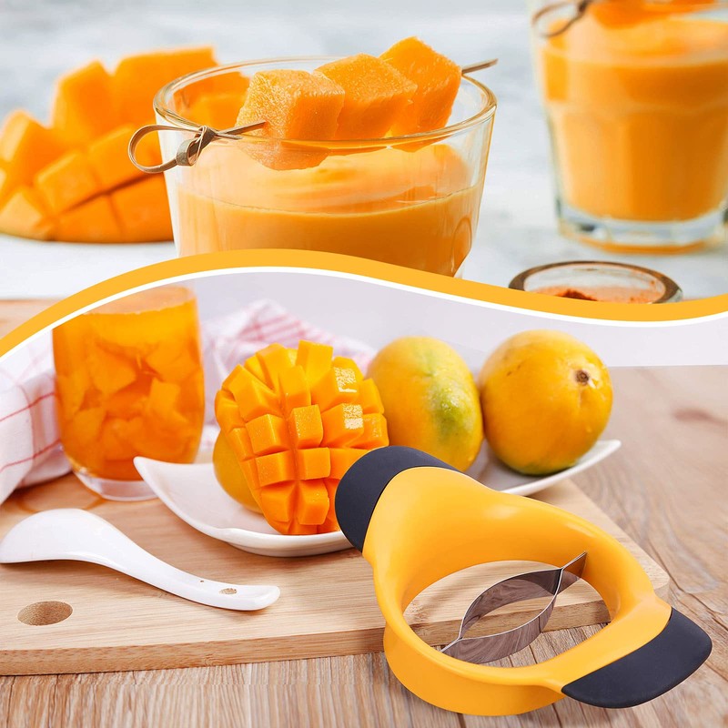 Mango Cutter, Stainless Steel Mango Divider Blade, Used for Mango