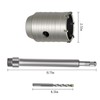 WUWEOT 2 Set 2 1/2 Inch Concrete Hole Saw with