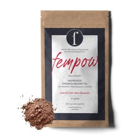 fempow PMS SUPPORT © I Dietary Supplement with Vitamin B6, Red Maca Powder, L-Tryptophan I 30 Days Treatment I Produced in Germany