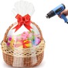 Morepack Shrink Wrap Bags for Gift Baskets,20x20 inches Clear PVC