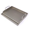 Utheer 17" x13" Nonstick Cast Iron Griddle for Gas Grill,
