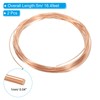 PATIKIL 16.4 Feet Solid Bare Copper Wire, 18 Gauge 99.9%