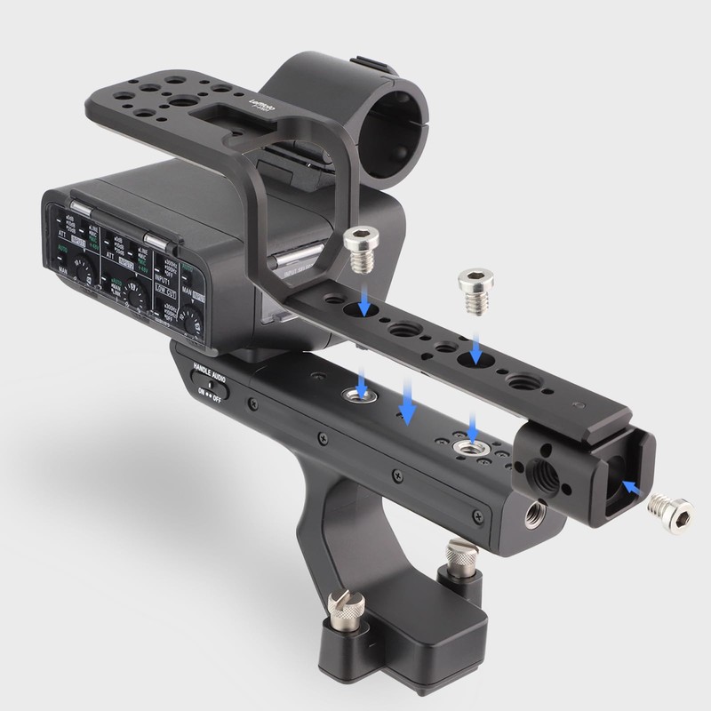 LEFTFOTO Handle Extension Rig for Sony Cinema FX3 FX3 FX30