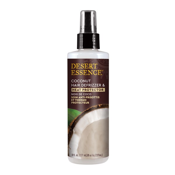 Desert Essence Hair Defrizzer & Heat Protector Coconut 237mL