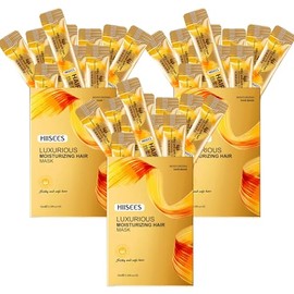 60 Mini Mascarillas Capilares (10 Ml Cada Una): Tamaño De Viaje Para Cabello Seco, Dañado Y Encrespado. Contiene Suero Nutritivo Para Todo Tipo De Cabello. Perfectas Para Agradecimientos Y