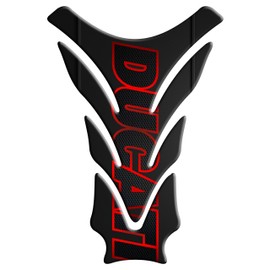 Tankpad DUCATI CARBON Polymer 3D Motorcycle Tank Protector 20 Sheets
